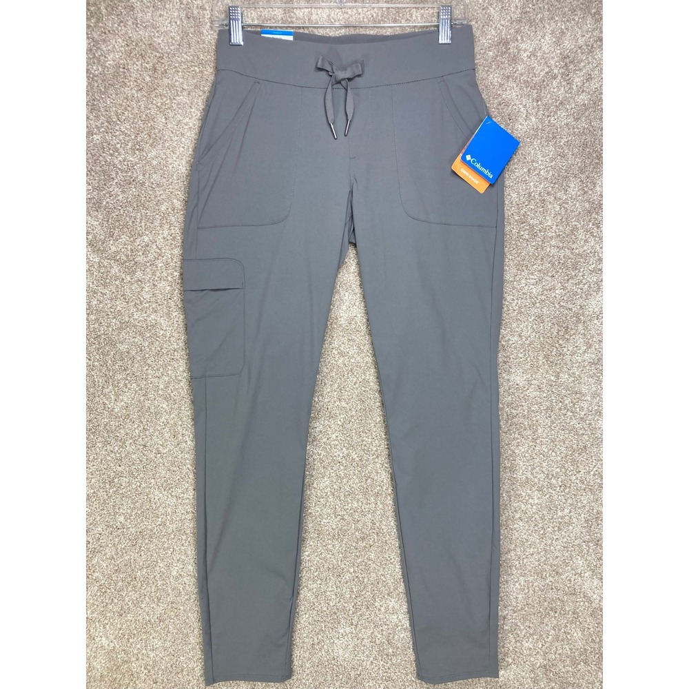 Columbia Climber Canyon Straight Leg Active Pants Womens S Grey Omni-Shade NEW